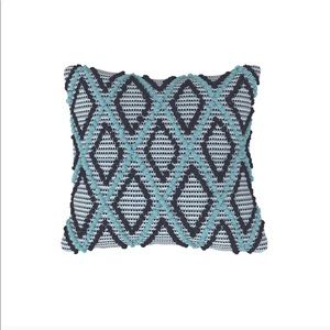 allen + roth - Geometric India Woven Square Throw Pillow (Set of 2)